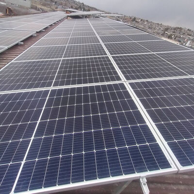 Installation of solar panels 
