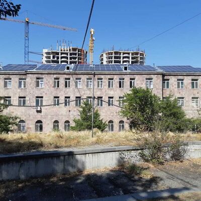 Solara solar panels installed in Kanaker-Zeytun maternity hospital