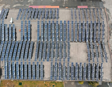 Установка солнечных панелей в пластик «ОВАЛ».