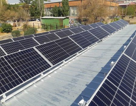 Solara ընկերությունը իրականացրել է արևային վահանակների տեղադրում, Քանաքեռ Զեյթուն Ծննդատանը