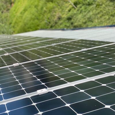 Solar panels installation