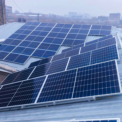 Installation of solar panels in Cardinal International